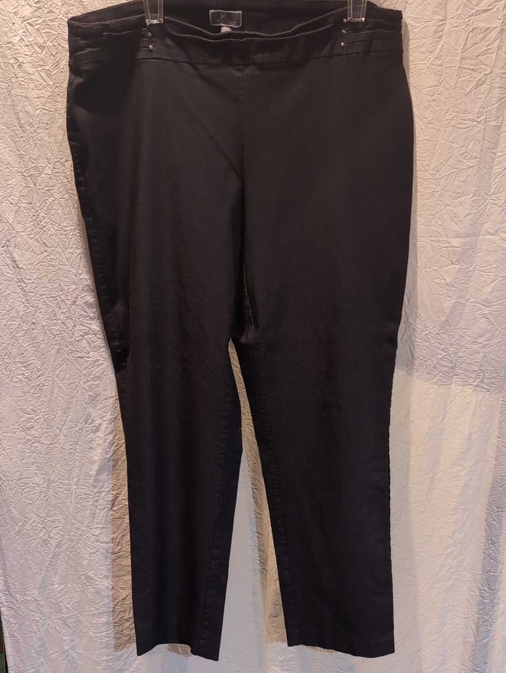 JM Collection Black Women's Trousers